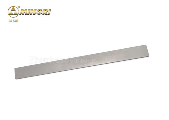 320mm * 10mm * 3mm Zhuzhou Produsen Pemotong Kayu Tungsten Carbide Rectangular Strips